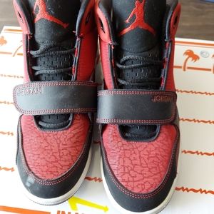 Nike Jordan Red and Black Sz 8.5